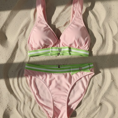 two piece swimwear

trendy bikini

stylish bikini

poolside outfit

pink bikini

pastel bikini

lime trim bikini

lightweight bikini

halter bikini

girls swimwear

cute bikini set

Carecove Bikini

bow bikini

beachwear